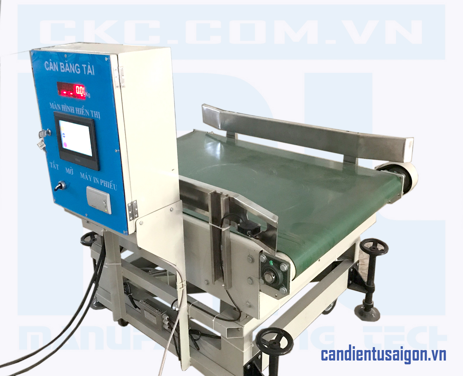 Cân băng tải lúa gạo